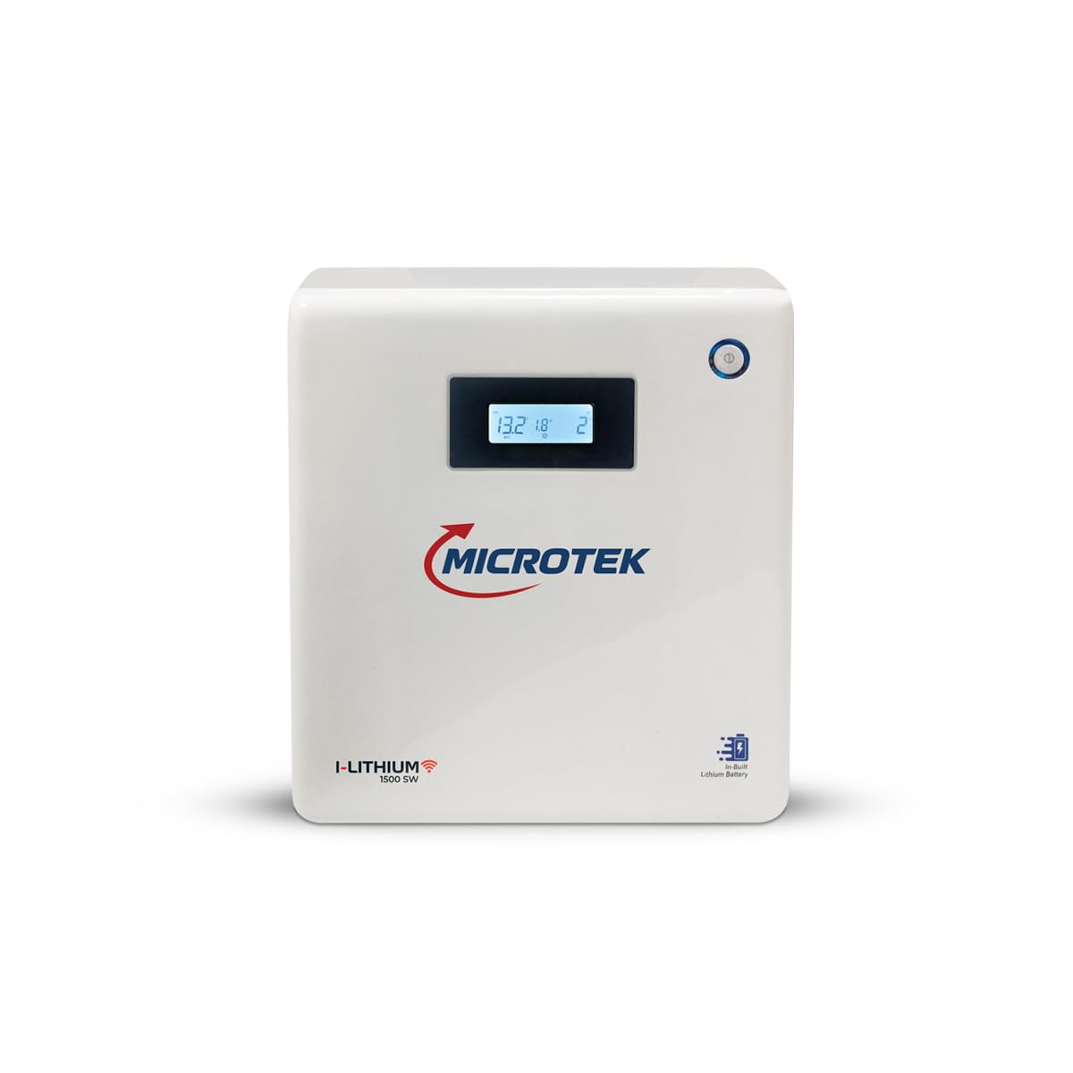 Microtek I Lithium 1500 SW 1100VA/925W Lithium Inverter with 1280Wh 12.8V Li-Ion Battery, More Than 12-Year Life, 5-Year Onsite Warranty for Home, Office & Shop